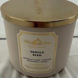White Barn Vanilla Bean 3-Wick Candle Never Burned